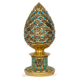 Ramadan Islamic Gift Trinket Ayatul Kursi Knickknack Muslim Arabic Home Decorations Eid Decor Allah Quran Verse Crystal