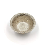 Silver Plated Fruit Plate Candy Cupcake Serving Tray Round Cupcake Holder Dessert Display Plate Serving Tray