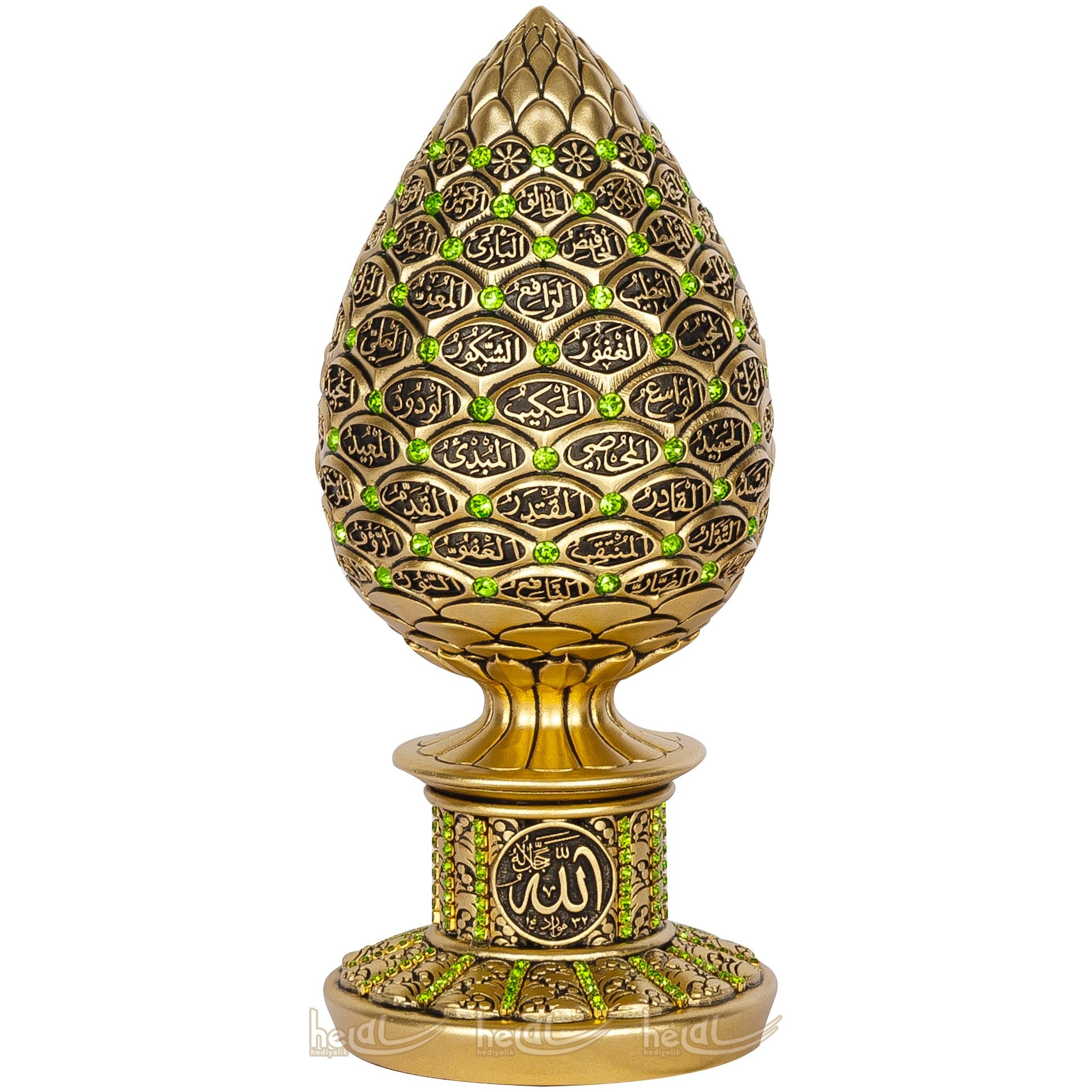 Ramadan Islamic Gift Trinket Ayatul Kursi Knickknack Muslim Arabic Home Decorations Eid Decor Allah Quran Verse Crystal