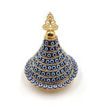 Serving Bowl Authentic Gold Silver Colour Ottoman Style Delight Bowl With Lid Plated Snack Plated Silver Serving Tray