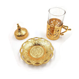 Authentic  Tea Water Sherbet Serving Cup Glass