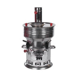 Turkse Semavar Theeketel Dubbele Kraan Staal-Chroom Hout en Houtskool Overlevenden Kamp en Picknick Samovar Licht en Duurzaam