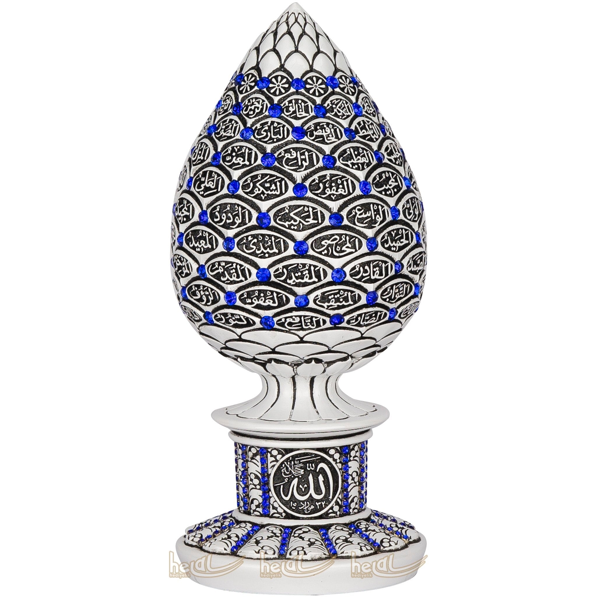 Ramadan Islamic Gift Trinket Ayatul Kursi Knickknack Muslim Arabic Home Decorations Eid Decor Allah Quran Verse Crystal