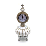 Islamic Frames , Desk Clock, Table Clocks, Decor, Objects, Crystal Silver, Arabic, business Gifts, Muslim Wedding, Tulip