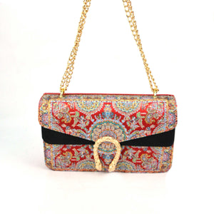 Vintage Bohemian Woven Fashion Women Retro Weave Feather Tassel Flip Cover Crossbody Bag Shoulder Bag