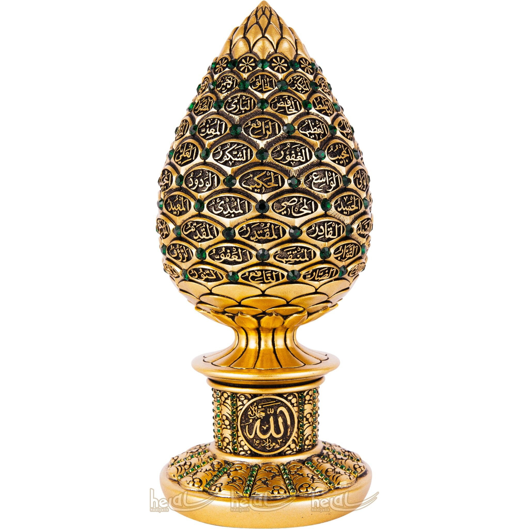 Ramadan Islamic Gift Trinket Ayatul Kursi Knickknack Muslim Arabic Home Decorations Eid Decor Allah Quran Verse Crystal