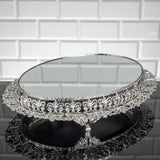 Service Tray Hurrem Style Plate Cake Bell Jar Glass Cookie Macaron Sweet Dessert Serving Tray