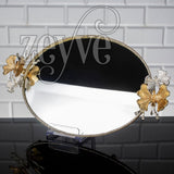 Service Tray Hurrem Style Plate Cake Bell Jar Glass Cookie Macaron Sweet Dessert Serving Tray