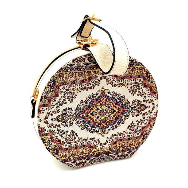 Fashion Girl Vintage Bohemian Woven Women Retro Weave Feather Tassel Flip Cover Crossbody Bag Shoulder Bag