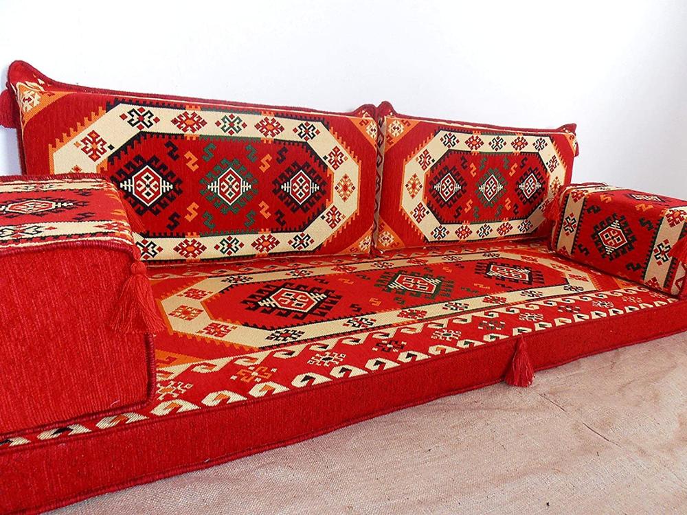 Hookah Lounge Arabic Floor Seating Pillowcase Cushion Arabic Floor Sofa Arabic Majlis Couches Floor Sofa Floor Seating