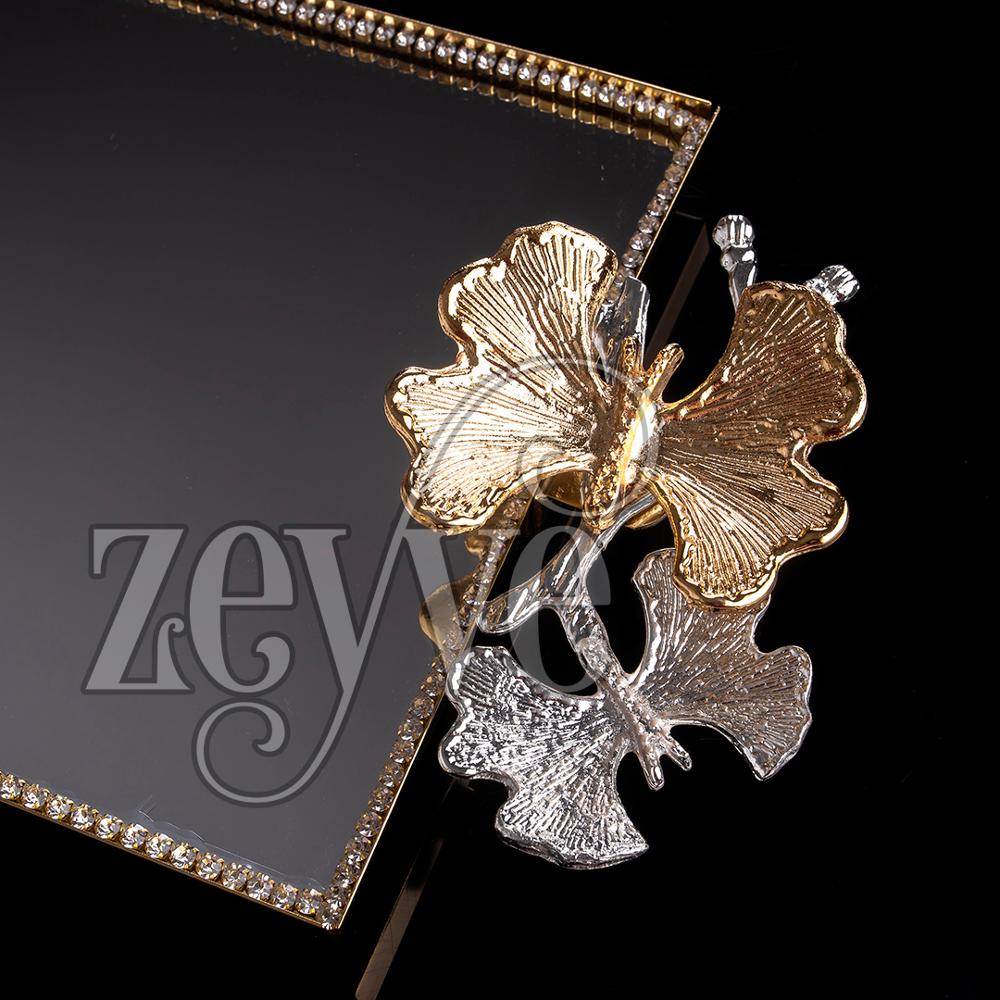 Service Tray Hurrem Style Plate Cake Bell Jar Glass Cookie Macaron Sweet Dessert Serving Tray