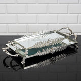 Service Tray Hurrem Style Plate Cake Bell Jar Glass Cookie Macaron Sweet Dessert Serving Tray