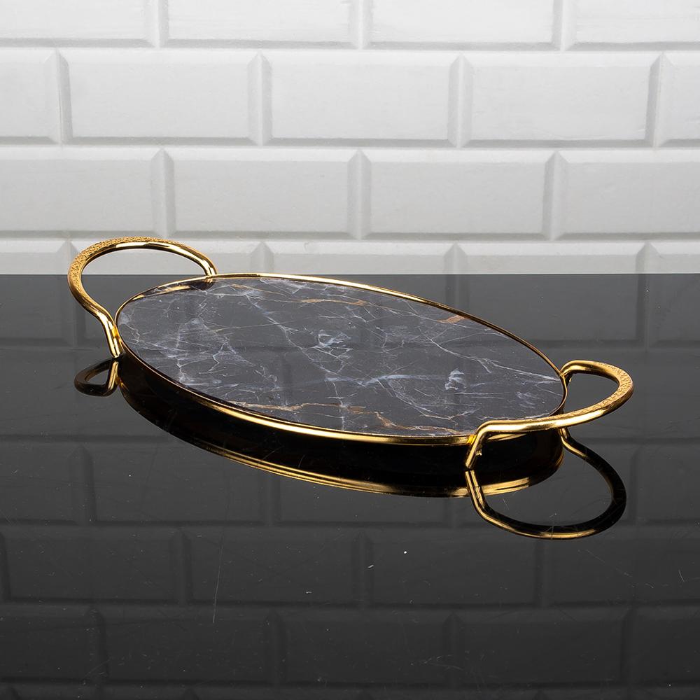 Service Tray Hurrem Style Plate Cake Bell Jar Glass Cookie Macaron Sweet Dessert Serving Tray