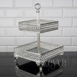 Dienblad Plaat Steentjes 2 Vloer Cookie Macaron Zoet Dessert Dienblad