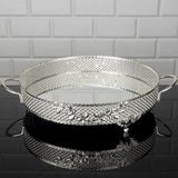 Service Round Tray Golden Silver Big Medium Small Hurrem Turkish Ottoman Style Plate Cake Glass Cookie Sweet Dessert