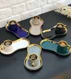 Porcelain Coffee Cups and Saucers Set Luxury Ceramic Coffee Mugs Best for Home Decoration Demistasse Coffee Set