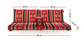 Arabic Floor Seating Sofa Arabic Majlis Seating Pillowcases Cushion Hookah Lounge Sofa English Seating Set