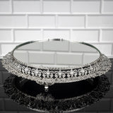 Service Tray Hurrem Style Plate Cake Bell Jar Glass Cookie Macaron Sweet Dessert Serving Tray