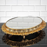 Service Tray Hurrem Style Plate Cake Bell Jar Glass Cookie Macaron Sweet Dessert Serving Tray