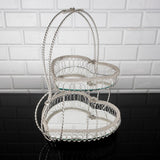 Service Tray Plate Rhinestones 2 Floor Cookie Macaron Sweet Dessert Serving Tray