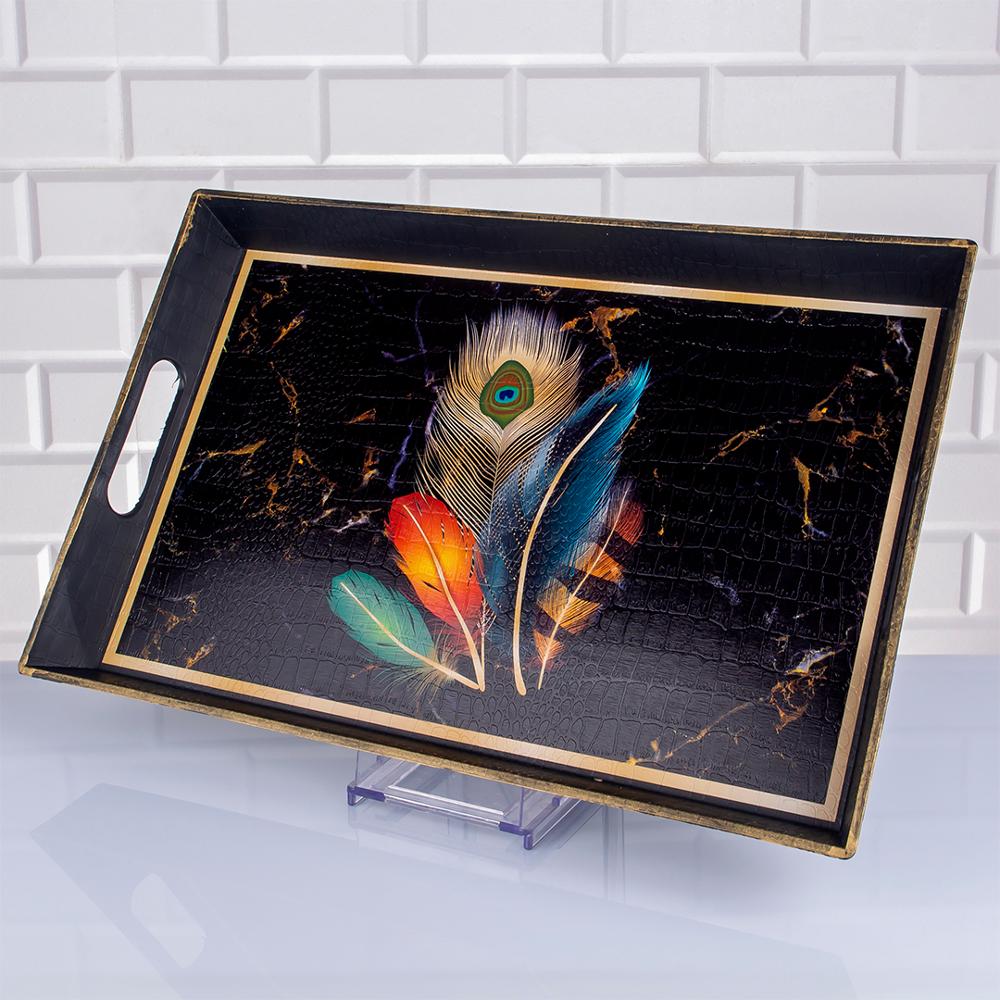 Service Tray Hurrem Style Plate Cake Bell Jar Glass Cookie Macaron Sweet Dessert Serving Tray