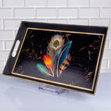 Service Tray Hurrem Style Plate Cake Bell Jar Glass Cookie Macaron Sweet Dessert Serving Tray