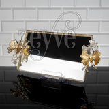 Service Tray Hurrem Style Plate Cake Bell Jar Glass Cookie Macaron Sweet Dessert Serving Tray