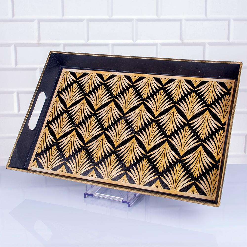 Service Tray Hurrem Style Plate Cake Bell Jar Glass Cookie Macaron Sweet Dessert Serving Tray