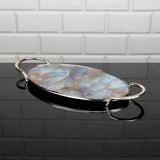 Service Tray Hurrem Style Plate Cake Bell Jar Glass Cookie Macaron Sweet Dessert Serving Tray