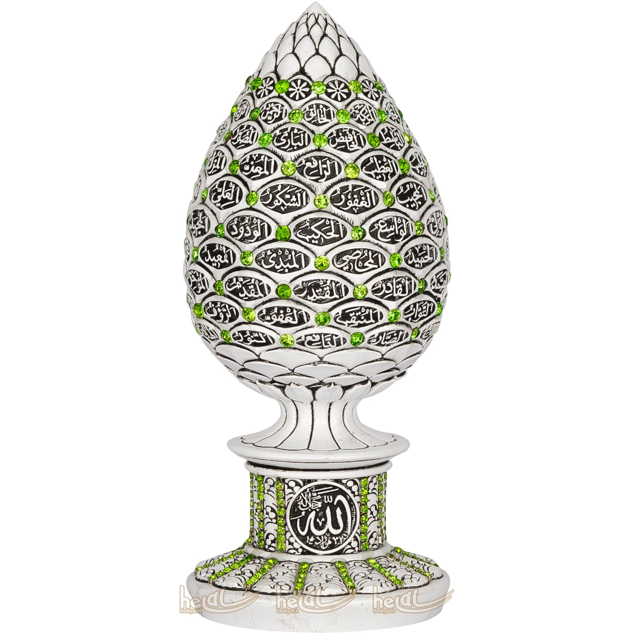 Ramadan Islamic Gift Trinket Ayatul Kursi Knickknack Muslim Arabic Home Decorations Eid Decor Allah Quran Verse Crystal