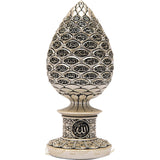 Ramadan Islamic Gift Trinket Ayatul Kursi Knickknack Muslim Arabic Home Decorations Eid Decor Allah Quran Verse Crystal Egg