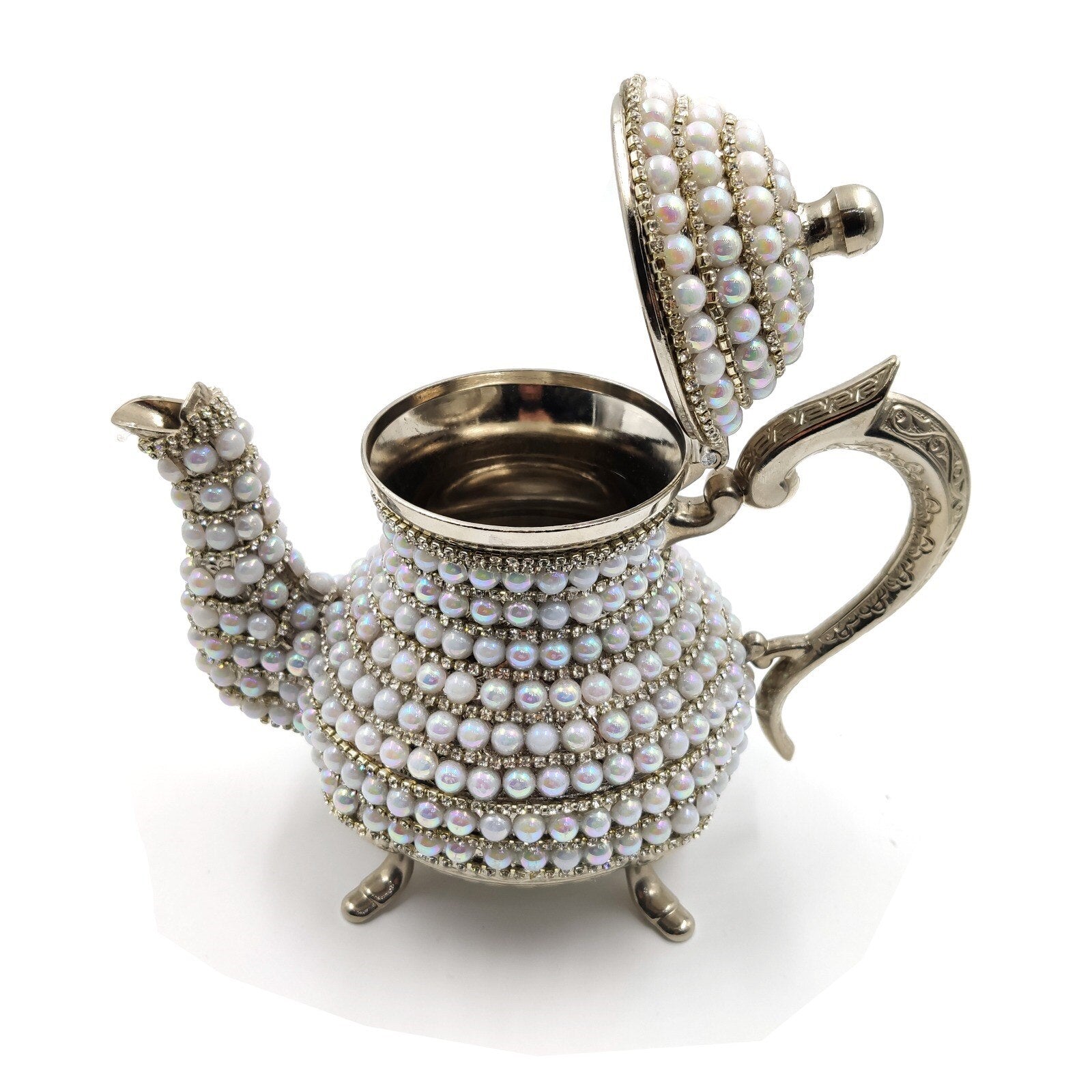 Turkish Teapots Arabic Tea Pot -1500 ml- Handmade Tea Coffee Kettle Boiler Home Decor