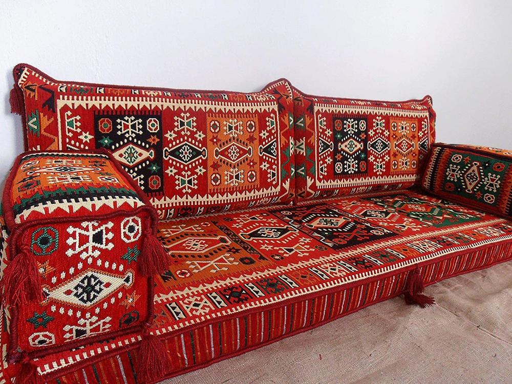Hookah Lounge Arabic Floor Seating Pillowcase Cushion Arabic Floor Sofa Arabic Majlis Couches Floor Sofa Floor Seating